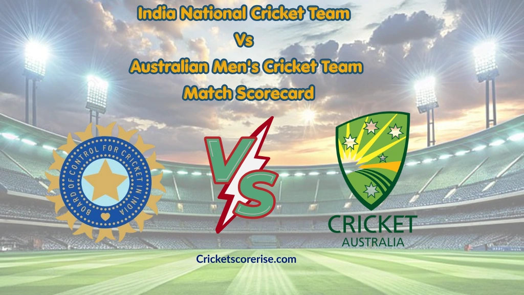 india national cricket team vs australian men’s cricket team