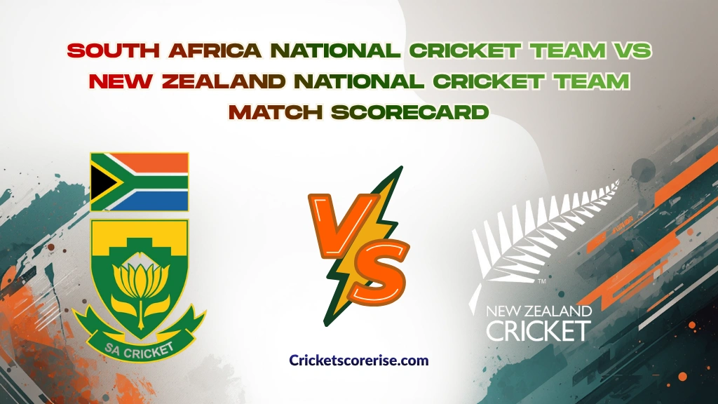 south africa national cricket team vs new zealand national cricket team match scorecard