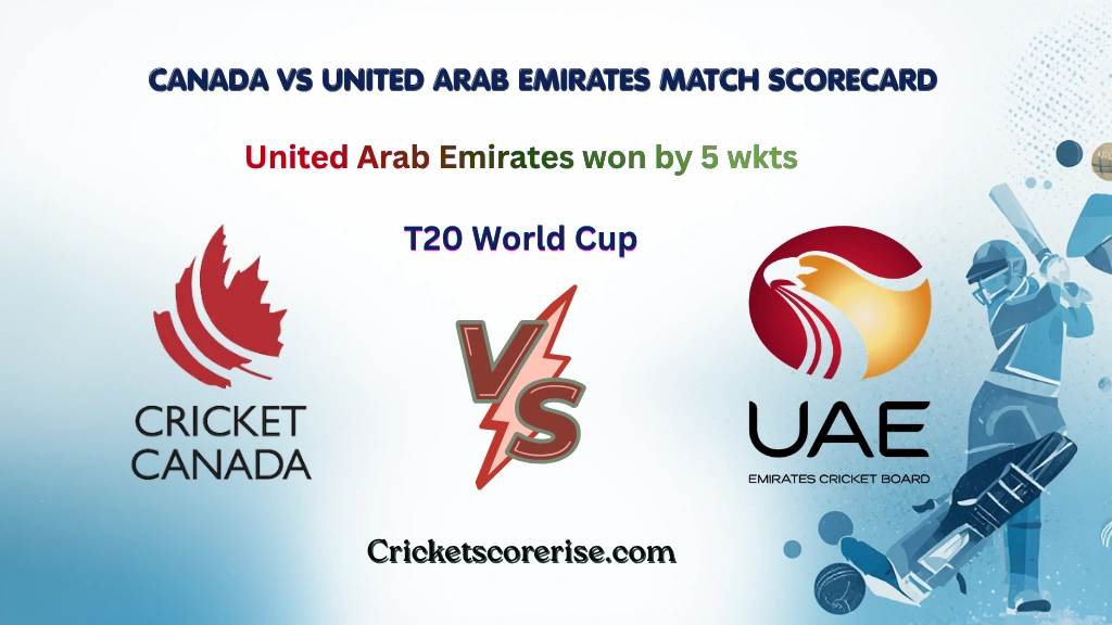 canada national cricket team vs united arab emirates national cricket team