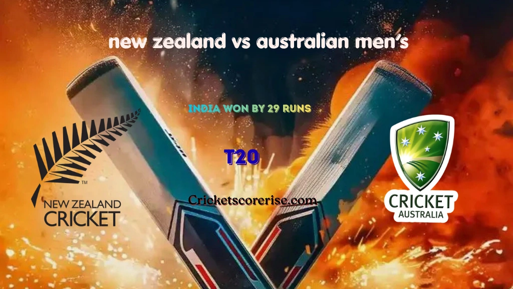 new zealand national cricket team vs australian men’s cricket team