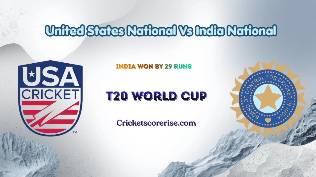 united states national cricket team vs india national cricket team
