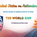 united states national cricket team vs netherlands national cricket team